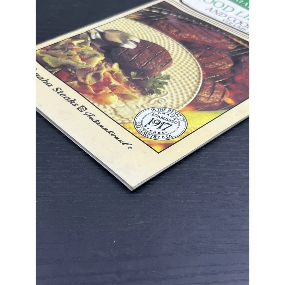 Omaha‎ Steaks Good Life Guide Cookbook V23 Recipes Steak Cooking Book